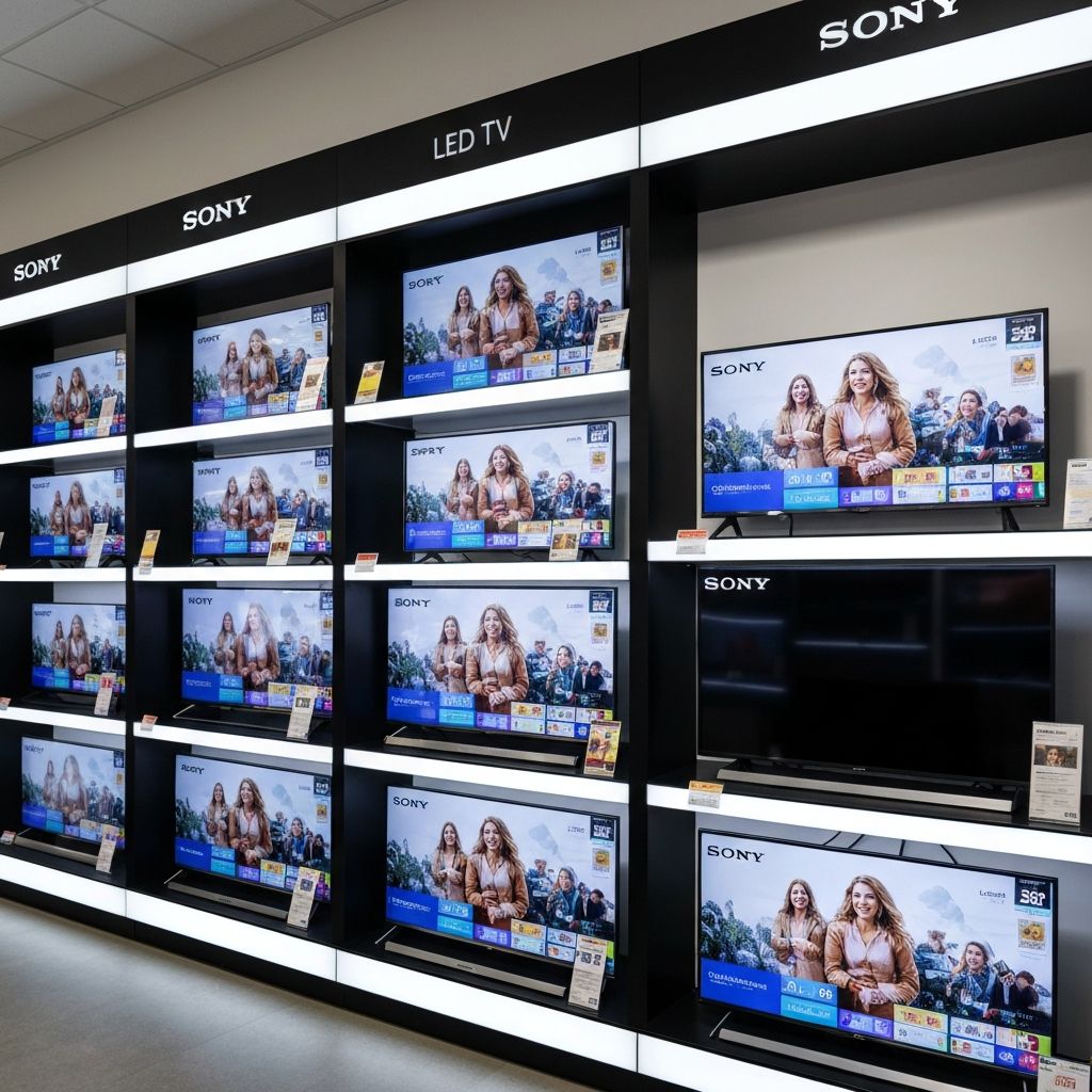 Various Sony TV models